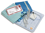 Myelo-Nate® Lumbar Puncture Kit with 1", 22 gauge Needle. Model 4011015